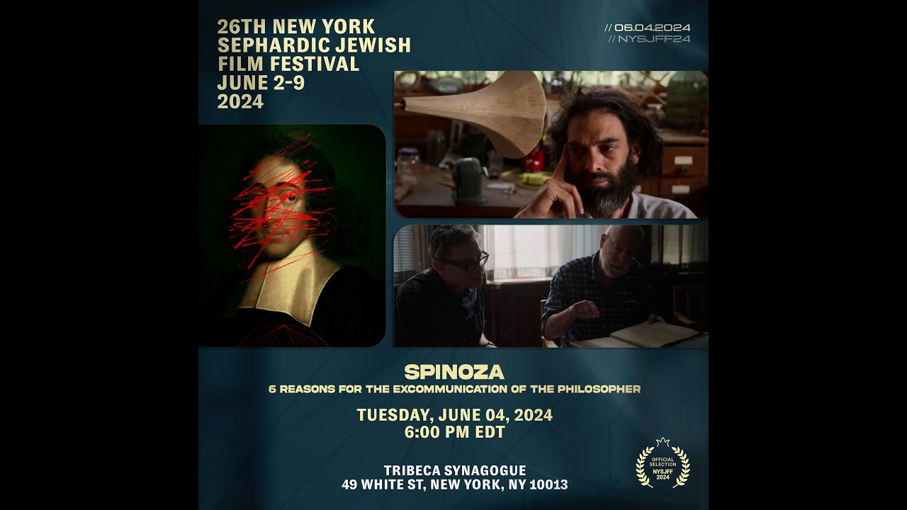 TRAILER: SPINOZA: 6 Reasons for the Excommunication of the Philosopher