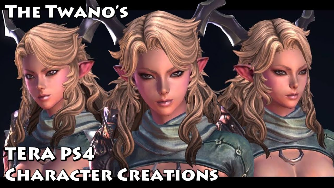 TERA (PS4) - Character Creation (Cute Female Castanic) #2