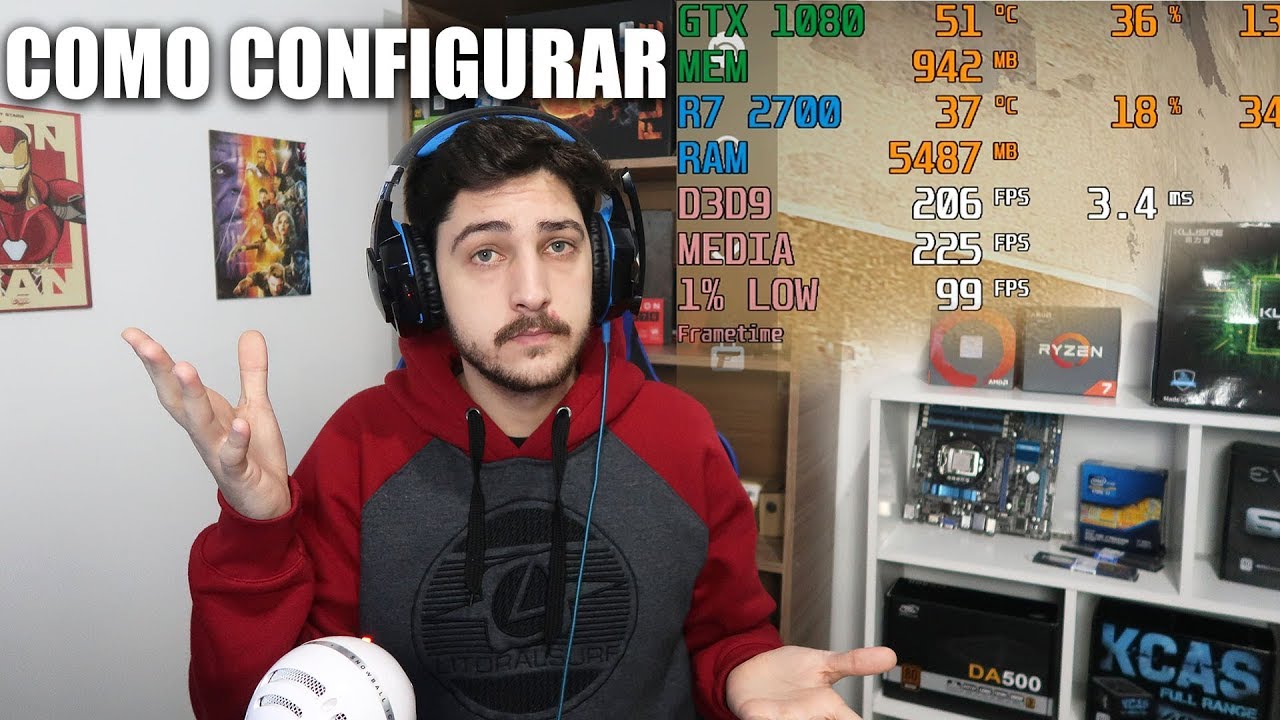 APRENDA A OLHAR SEU FPS NOS GAMES COM MSI AFTERBURNER