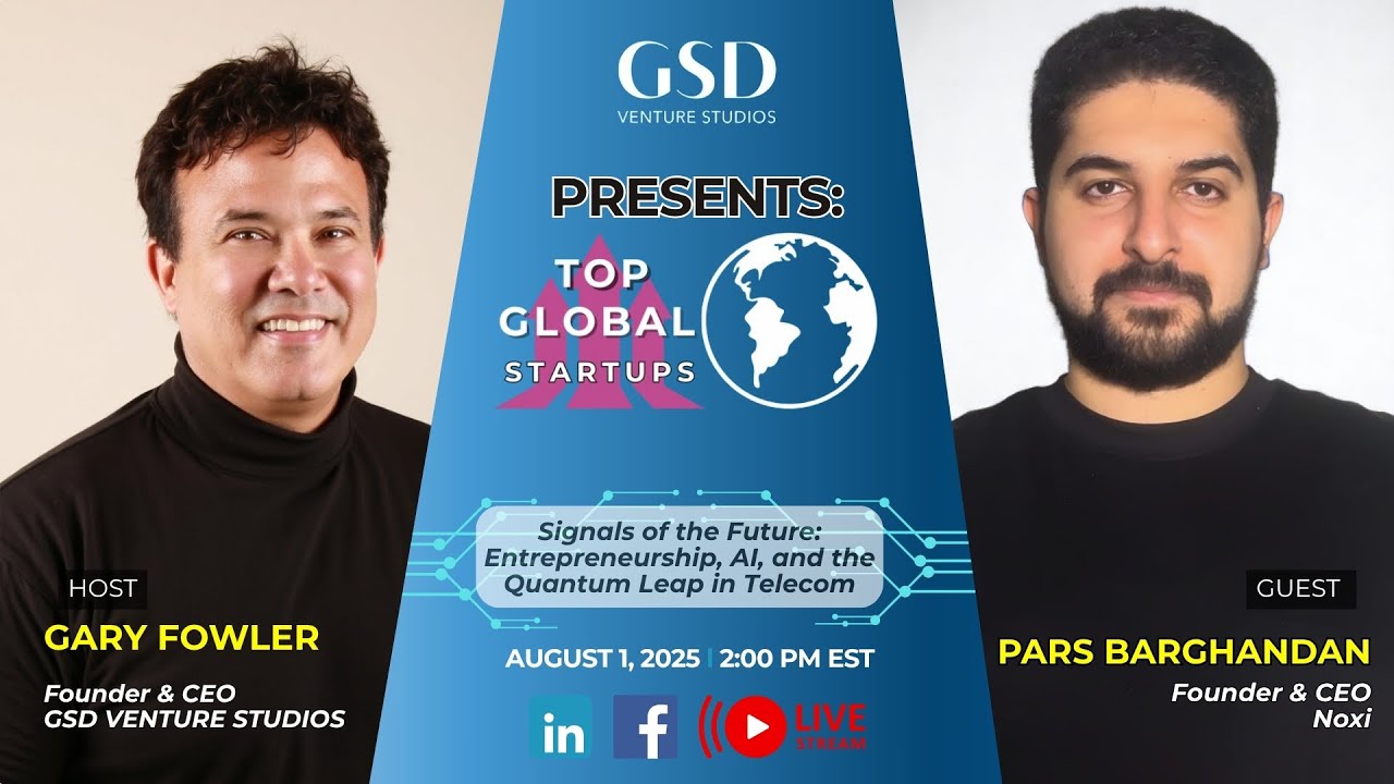 GSD Presents: Top Global Startups with Pars Barghandan