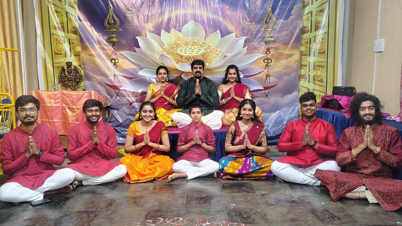OMKARA PRANAVA Varnam | Mantha's Raagalaya Music and Dance Academy