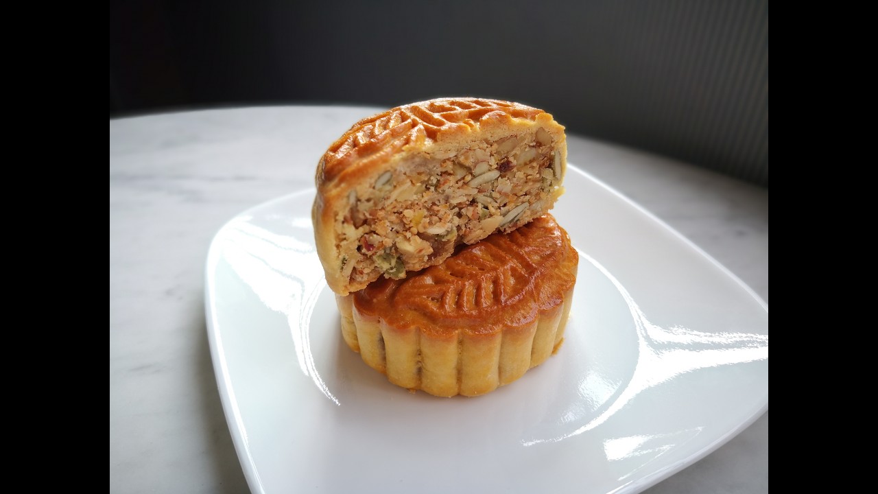 How to make mixed nuts paste for a healthier Mooncake