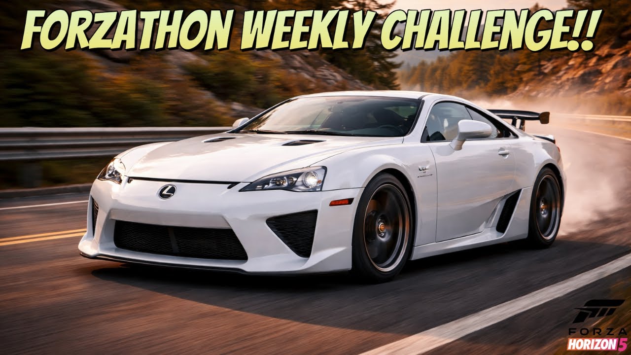 FH 5 Forzathon Weekly Challenge | Lexus LFA | Road to FH6 | FH6 Giveaway
