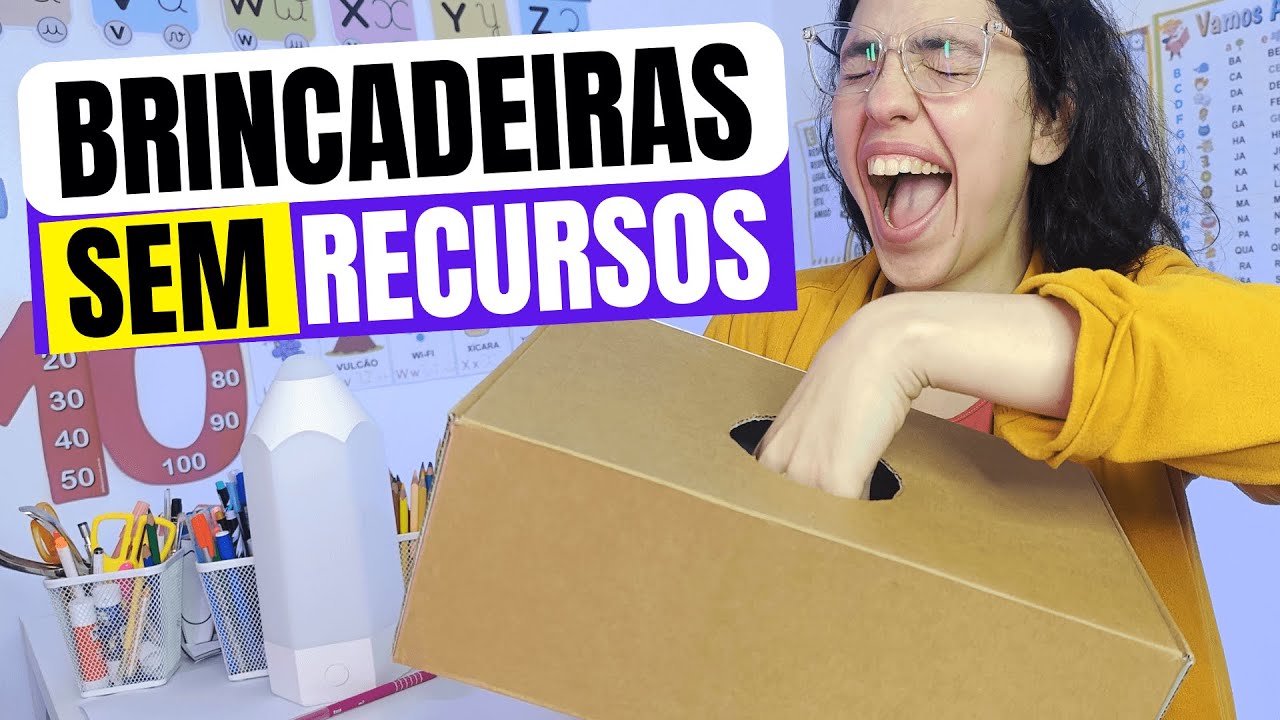 5 BRINCADEIRAS SEM GASTAR NADA! Super divertidas