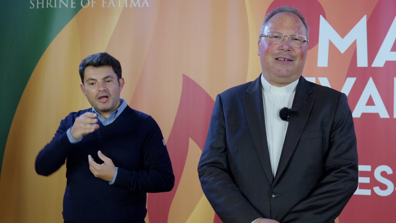 Convite para a 9.ª peregrinação da comunidade surda ao Santuário de Fátima