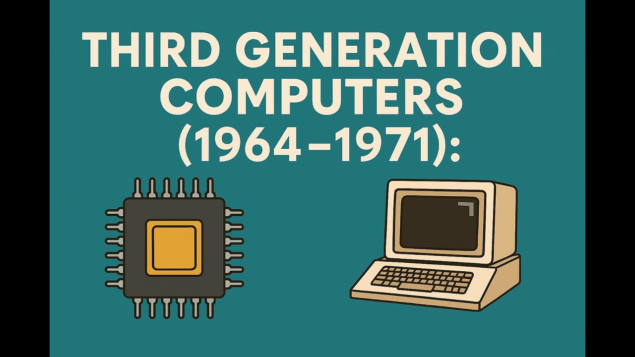 Third Generation Computers (1964&ndash;1971): The Rise of Integrated Circuits