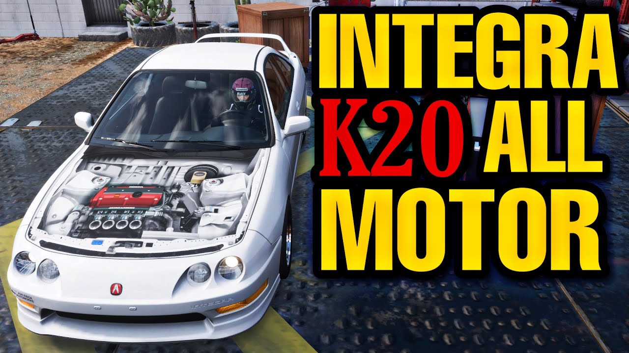 FORZA HORIZON 5 - ACURA INTEGRA ( K20 ALL MOTOR DRAG TUNE )