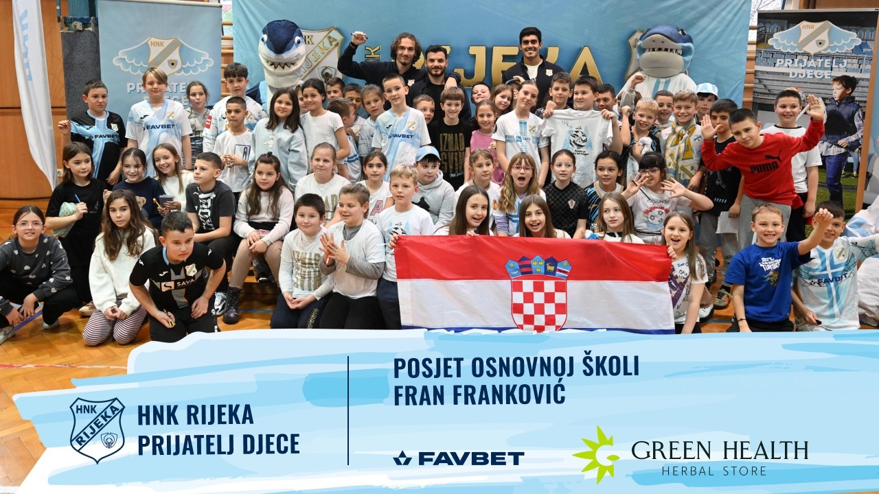 HNK Rijeka prijatelj djece: OŠ Fran Franković