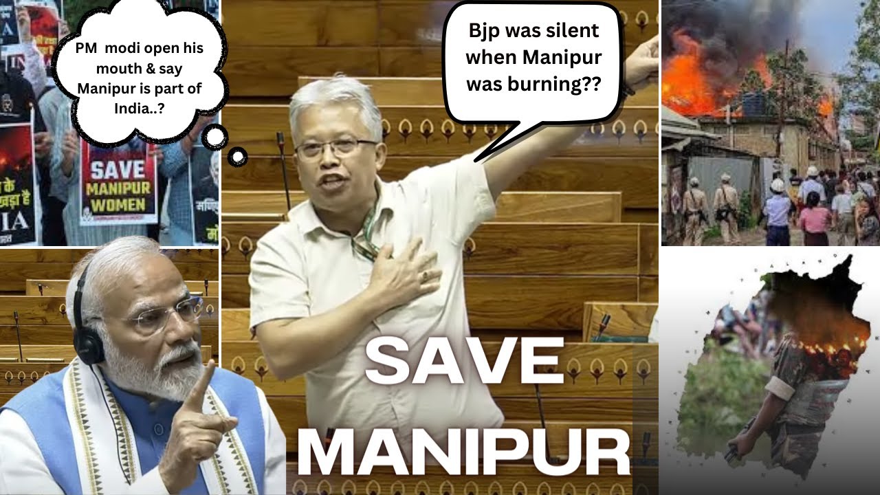 Manipur MP Bimol Akoijam Roaring🔥🔥Speech At Lok Sabha @TheNewsShow_original #trending #news