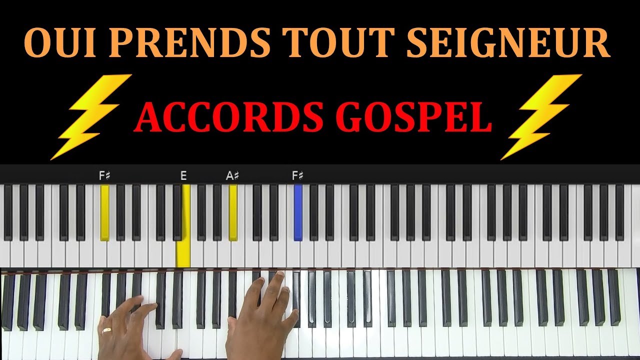 Oui prends tout seigneur piano gospel - Oui prends tout seigneur (i surrender all)