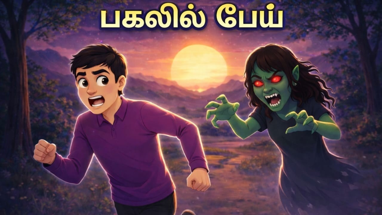 பகலில்  பேய்| Tamil Horror Story| Tamil Moral stories