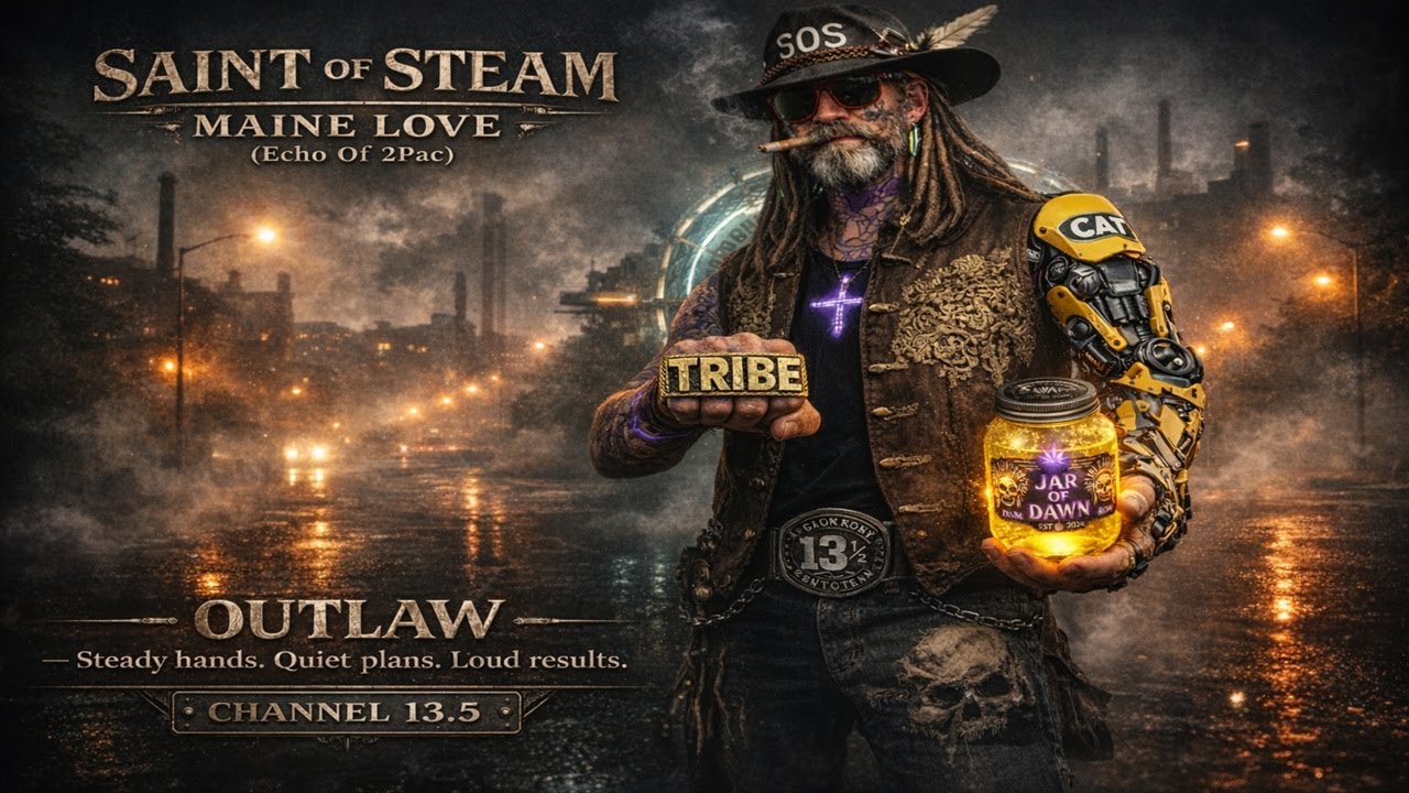 Maine Love (Echo of 2Pac) – Hellbilly Blues Dark Country Rap – Saint of Steam