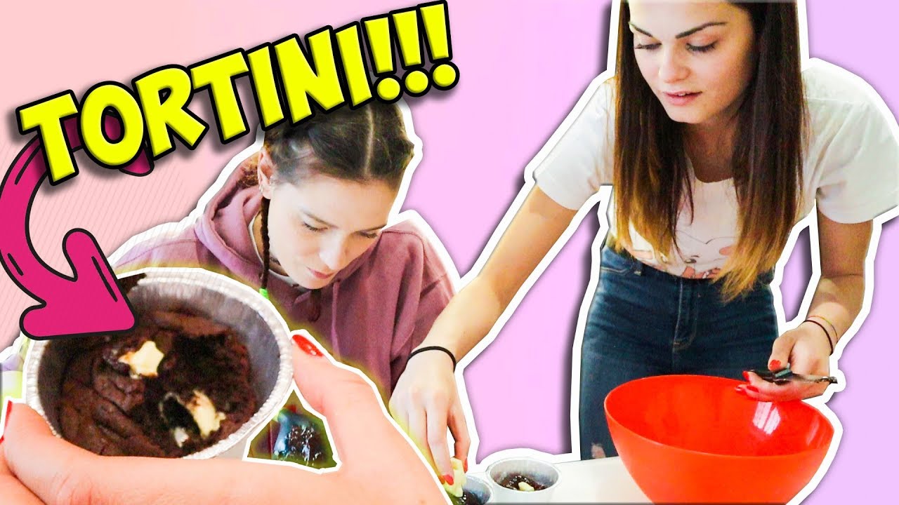 Preparo i TORTINI AL CIOCCOLATO CON SABRI!!!