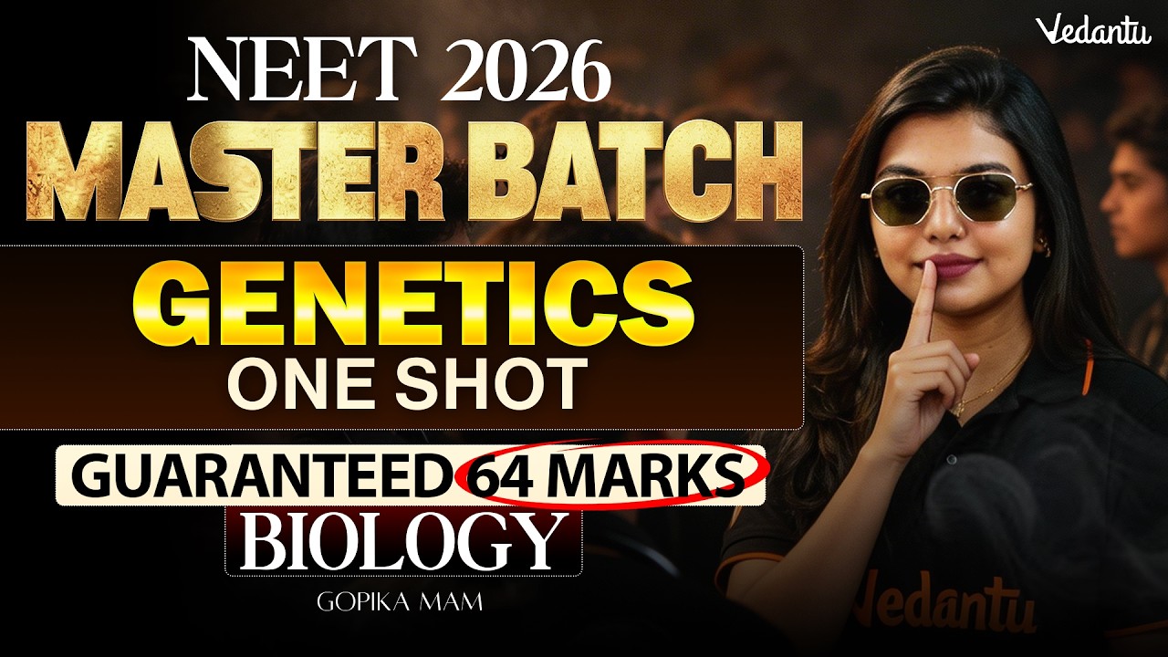 NEET 2026: GENETICS PART 2 ONE-SHOT! 🧬 64+ Marks Guaranteed | Master Batch | Gopika Mam