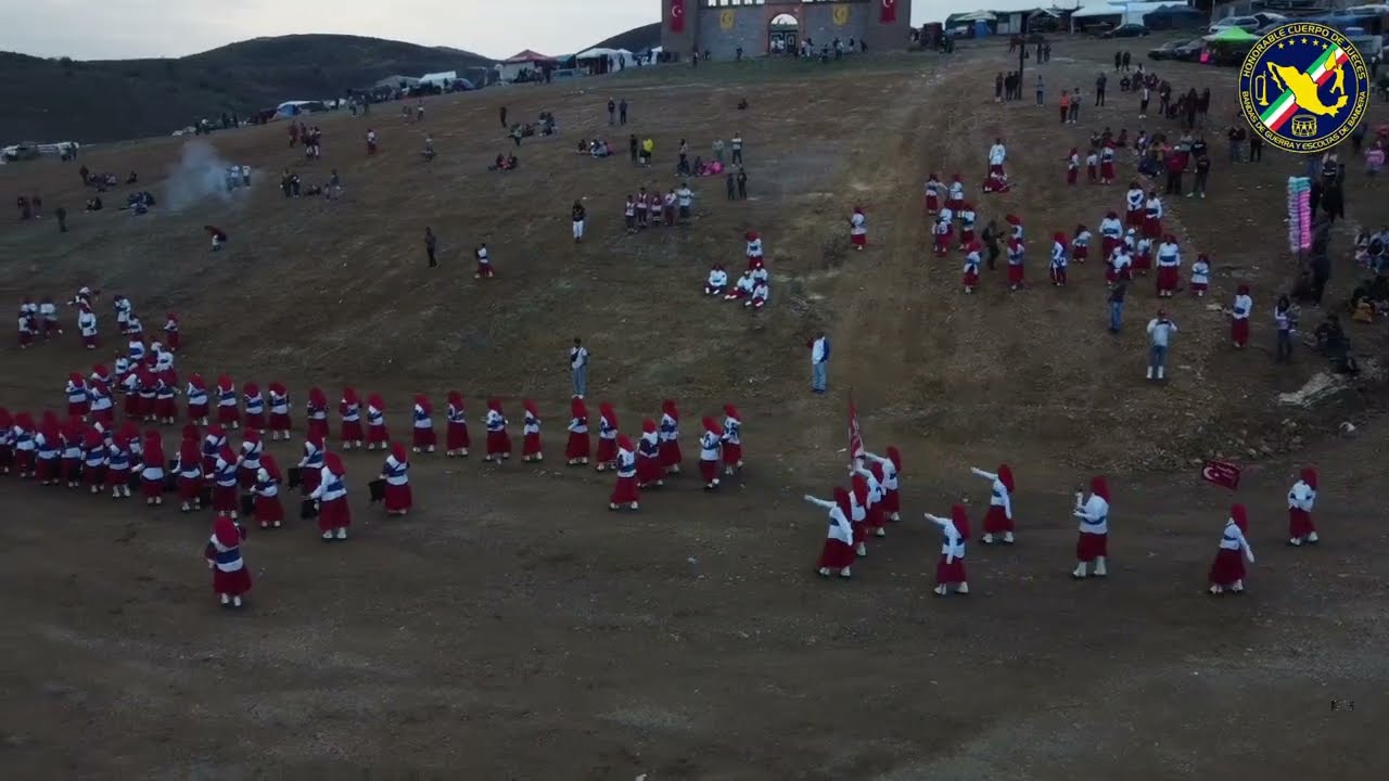 Subiendo al Cerro, Banda de Guerra del 2° Batallón Turco, Morismas de Bracho, Zacatecas.