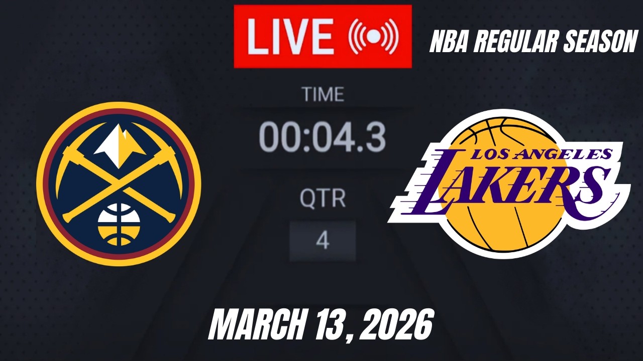 NBA LIVE! Los Angeles Lakers vs Denver Nuggets | March 13, 2026 | Lakers vs Nuggets 2K26