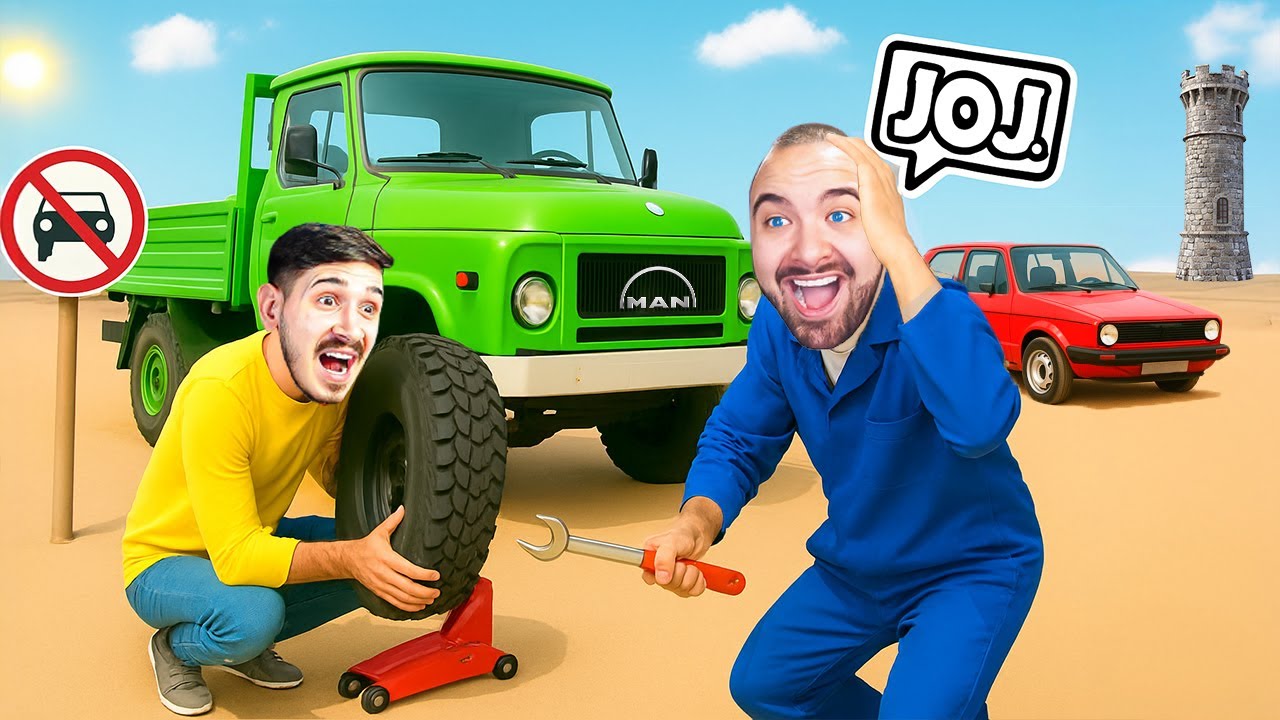 NAŠLI SMO KAMION USRED PUSTINJE, A ONDA SE GOLF POKVARIO ? 😭 #6