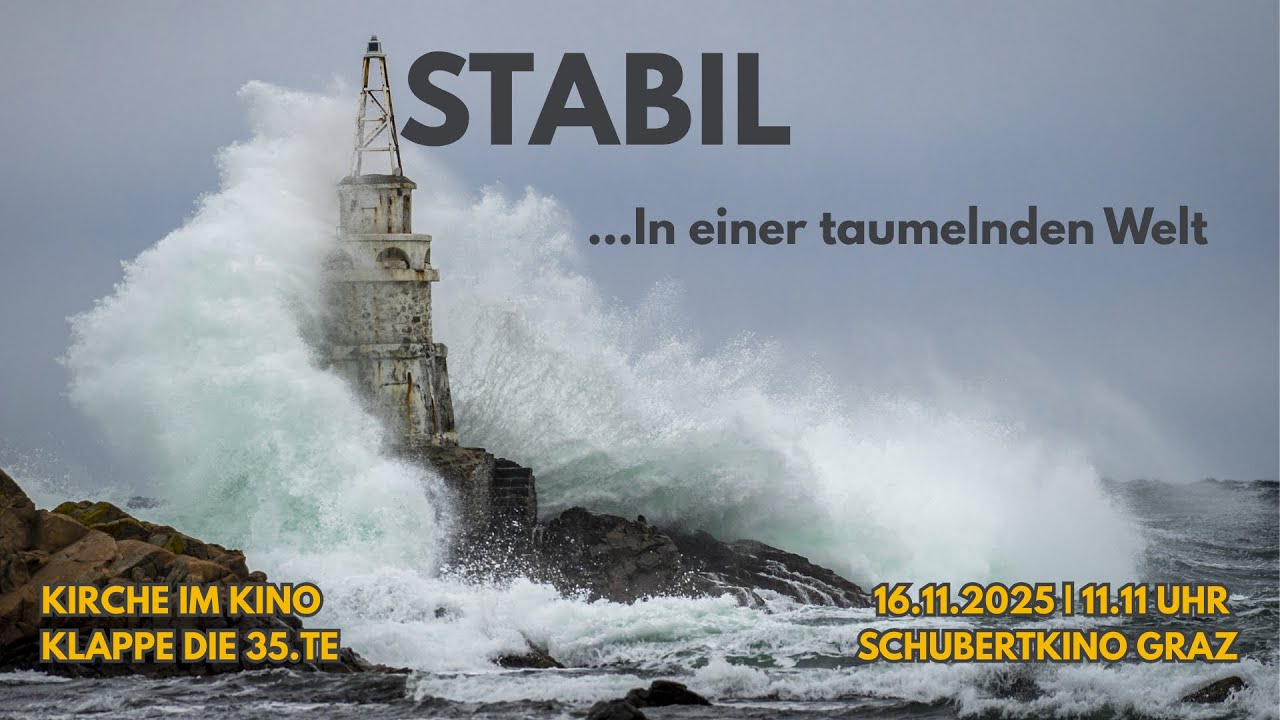 Stabil in einer taumelnden Welt 💪🫨(Predigt vom 16.11.2025)