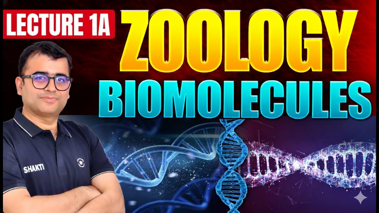 BIOMOLECULES LECTURE 1A
