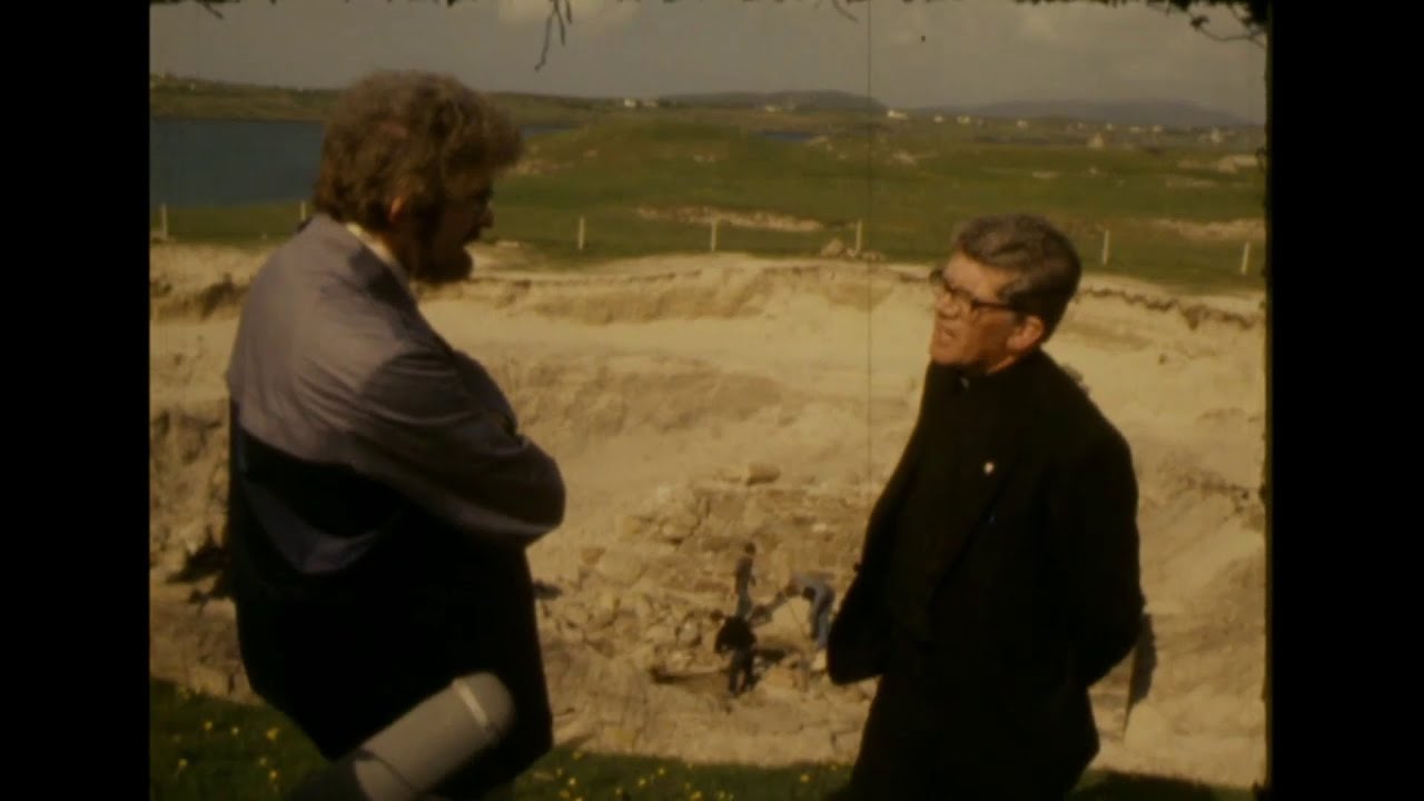 7th Century Church Discovered on Omey Island, Connemara, Co. Galway, Ireland 1981