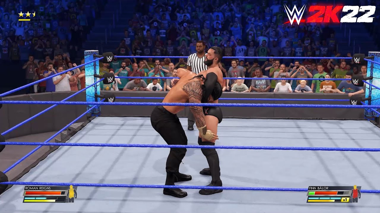 WWE 2K22: 10+ Minutes Of Full Match Gameplay (WWE 2K22 New Gameplay)
