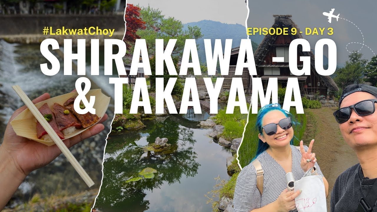 Nagoya Japan Day 3 🇯🇵 | Takayama & Shirakawa-go Tour, Hida Beef + Bic Camera
