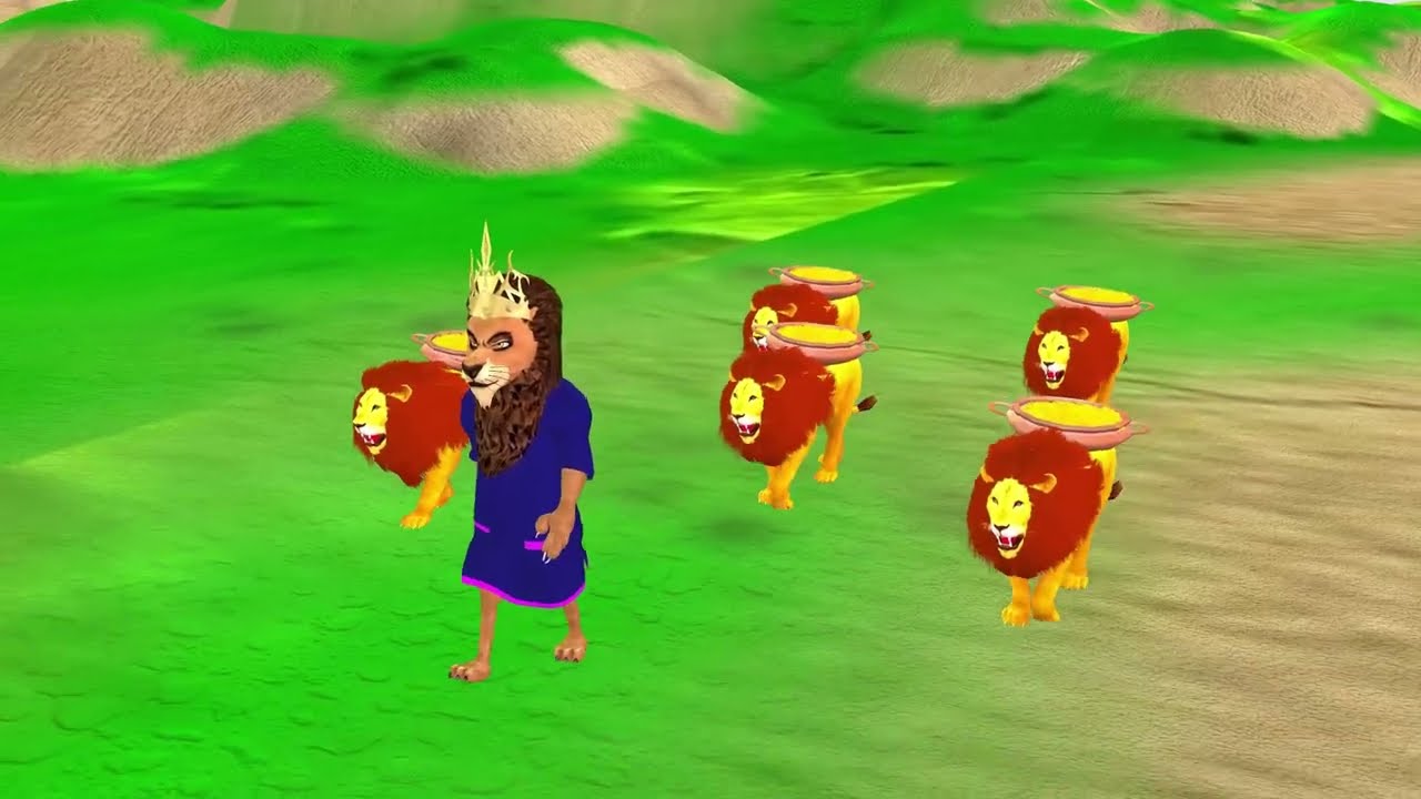 Top 04 Lion Amazing Hindi Moral Stories Collection Sher Ki Kahani - Hindi Kahaniya - Fairy Tales.
