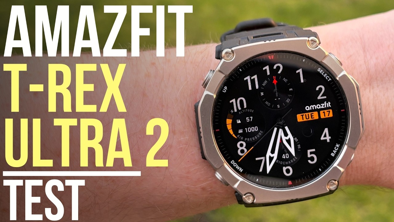 Amazfit T-Rex Ultra 2 Test – Der neue Outdoor-König?