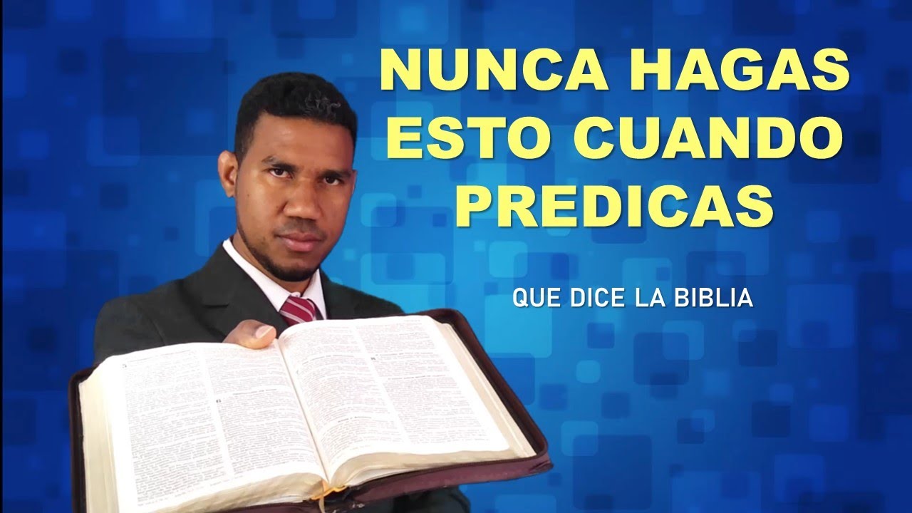 COMO predicar  FACÍL PARTE 3 cosas que NO debes hacer NUNCA...