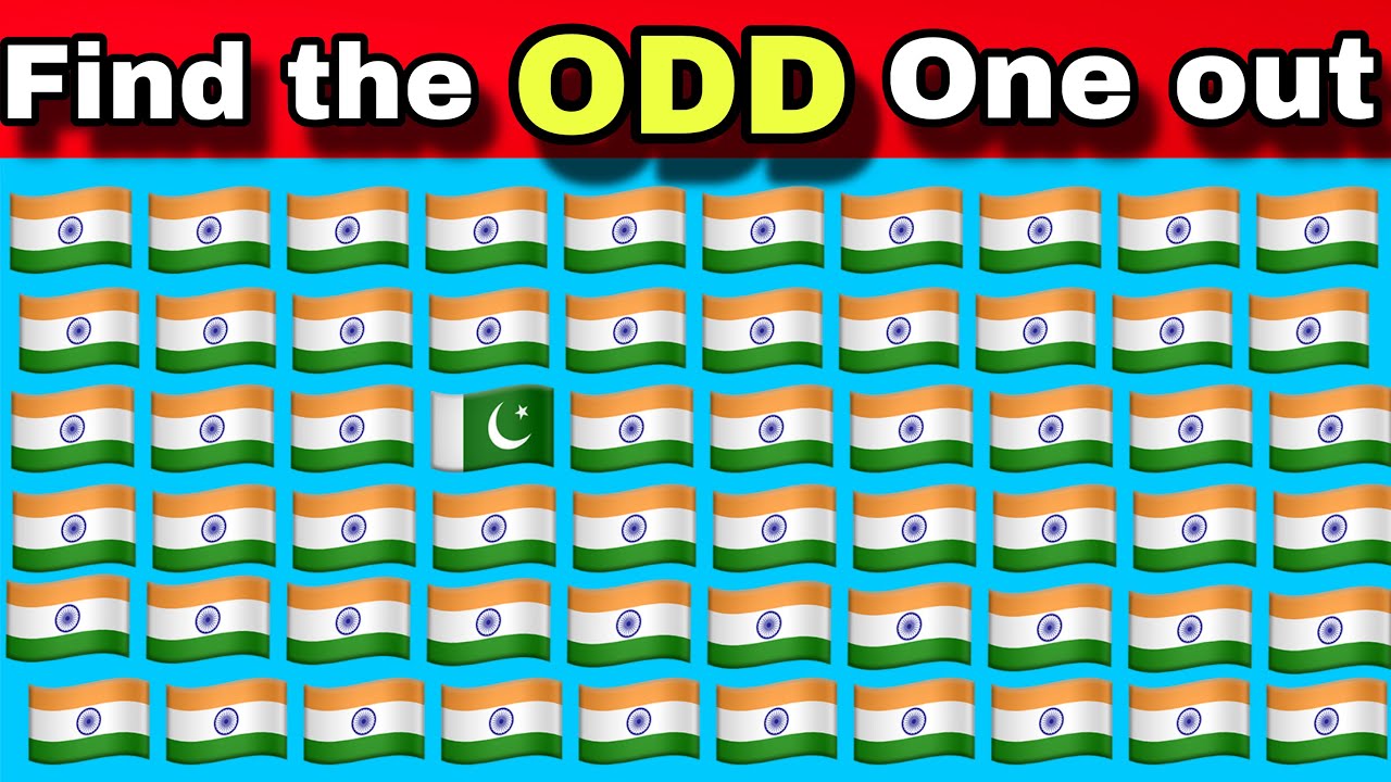 Find the Odd One Out 🧠 | Ultimate Brain Test Quiz🔥🔥#quiz #flagquiz #findtheodd 