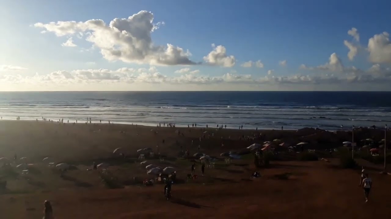 جولة في كرنيش و شاطئ عين الذئاب الدار البيضاء   Un tour au Corniche et plage d'Ain Diab, Casablanca