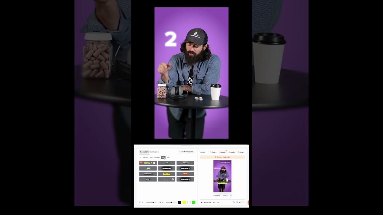 best editing software for short form content  #shorts