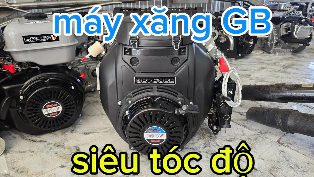 Máy xăng GBV 14hp 18hp 20hp 22hp 23hp 29hp cò v đời mới sdt 0857548203 ngày 6/3/2026