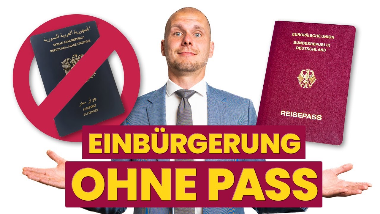 Einbürgerung OHNE Nationalpass! Erstaunlich: So wirst du trotzdem deutscher Staatsbürger