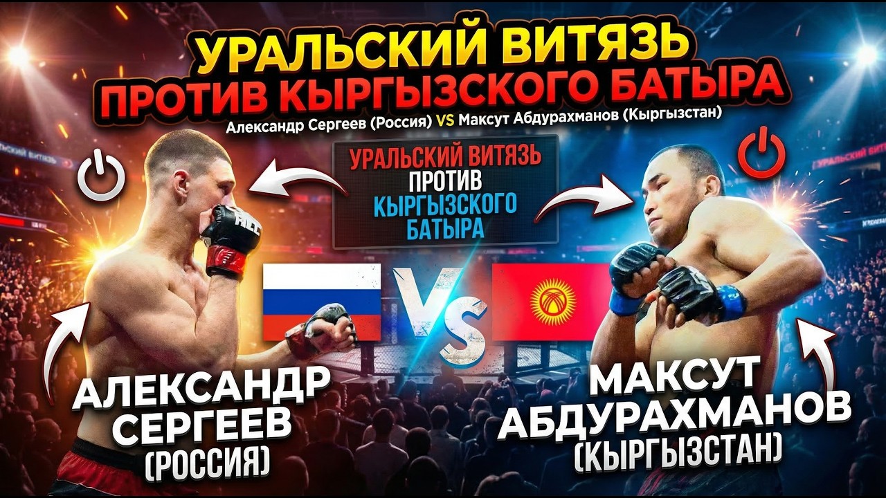 Уральский витязь VS Кыргызского батыра Александр Сергеев Россия VS Максут Абдурахманов Кыргызстан