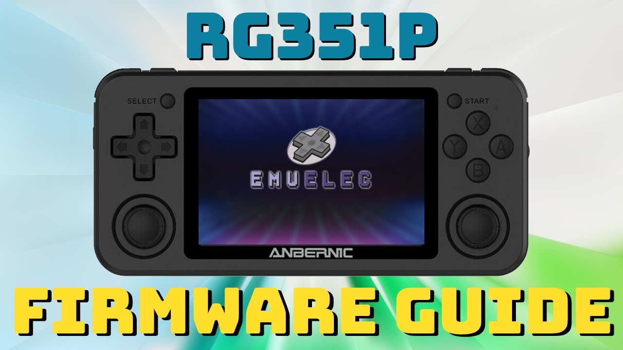 RG351P stock firmware guide - back up or install on a new SD card!