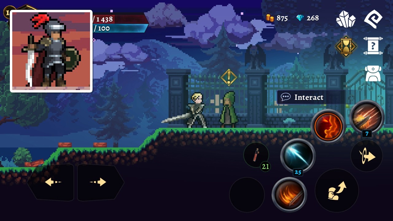 Darkrise - Pixel Action RPG - Gameplay Showcase (Android, iOS)