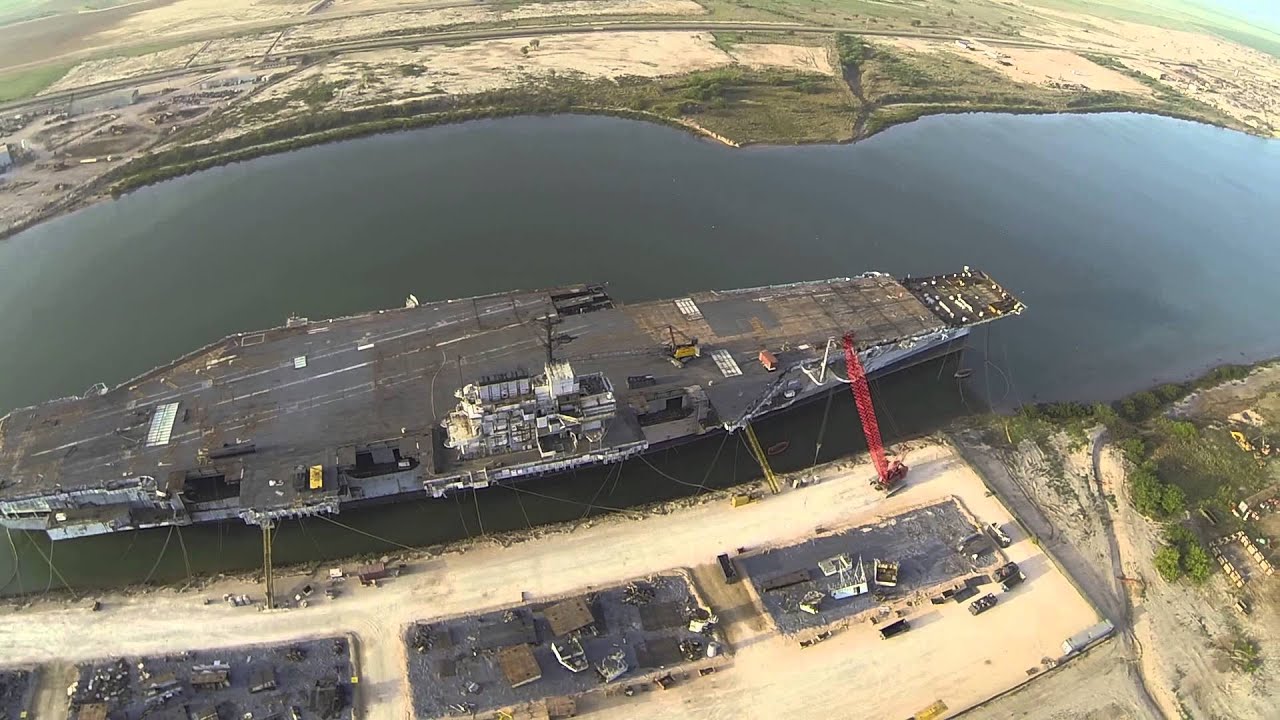 TBS Discovery Port of Brownsville USS Forrestal CV-59 Super Carrier