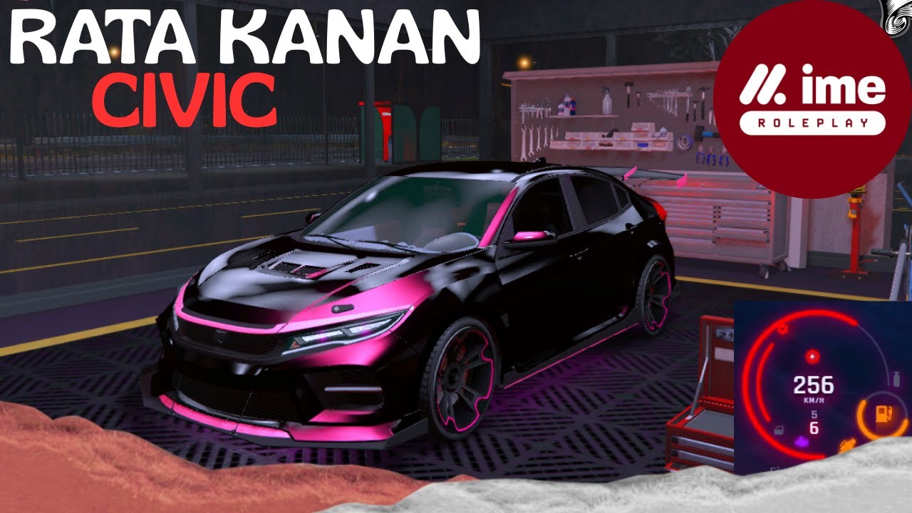 RATA KANAN MOBIL CIVIC!!!!! - GTAIMERoleplay - Jekyy7 #gta #iMeRoleplay #ime