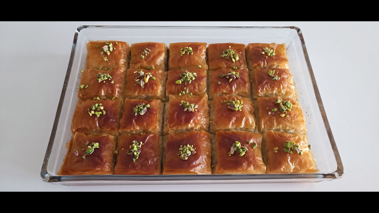 Fıstıklı Baklava Tarifi / How to Make Baklava