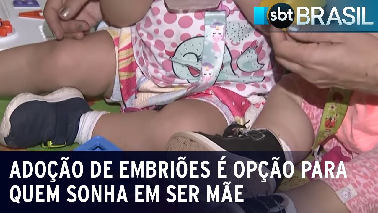 Ado&ccedil;&atilde;o de embri&otilde;es &eacute; op&ccedil;&atilde;o para quem sonha em ser m&atilde;e | SBT Brasil (12/05/23)
