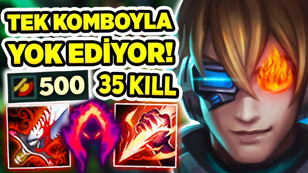 ŞŞŞ SESSİZ OLUN YOKSA NERFLERLER!! KARA HASAT EZREAL İLE RAKİPLERİ ADETA 