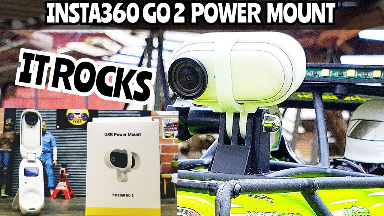 Insta360 GO 2 power mount unboxed and tested