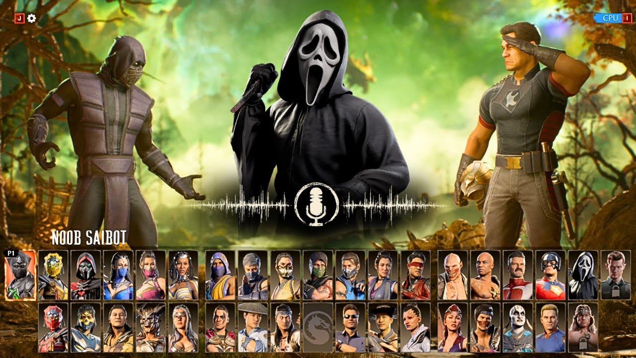 Ghostface Announcer Showcase - MK1