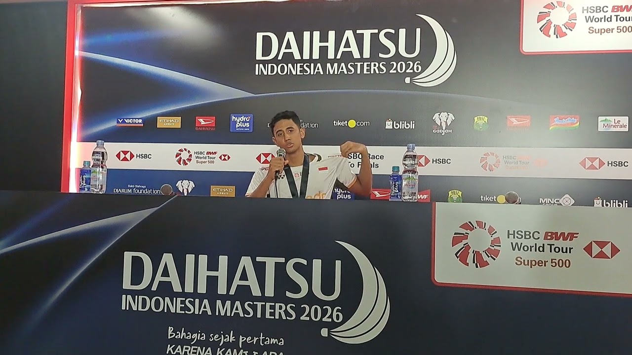 Wawancara Alwi Farhan, Juara MS Daihatsu Indonesia Masters 2026