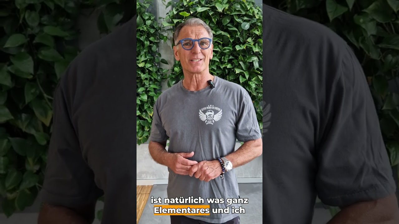 Hinsetzen OHNE Hände #activeagingchallenge