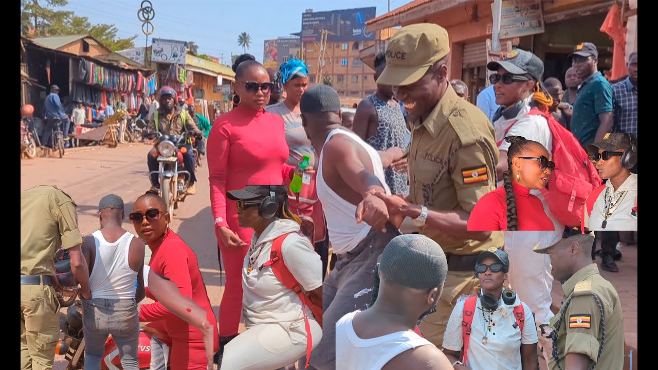 Police ebiyingiddemu Dragon 🐉 asibisiza mugandawe kyewagula lwa luyimba “BISEKISO”