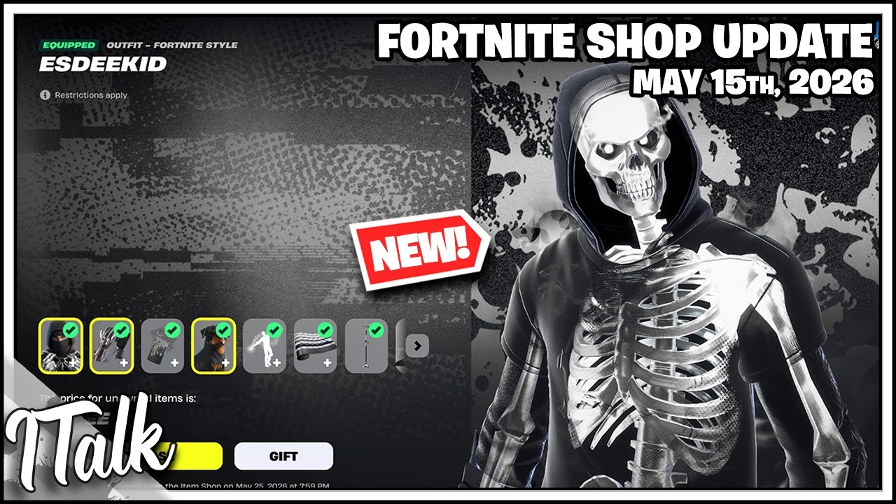 В магазине Fortnite появился *НОВИНКА* &mdash; набор ESDEEKID! [15 мая 2026 г.] (Fortnite, Глава 7)