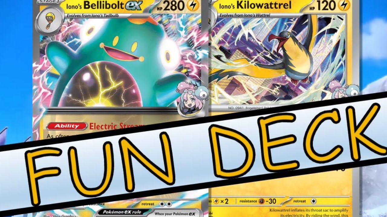 [PTCGL] Journey Together | Iono's deck is really fun!!