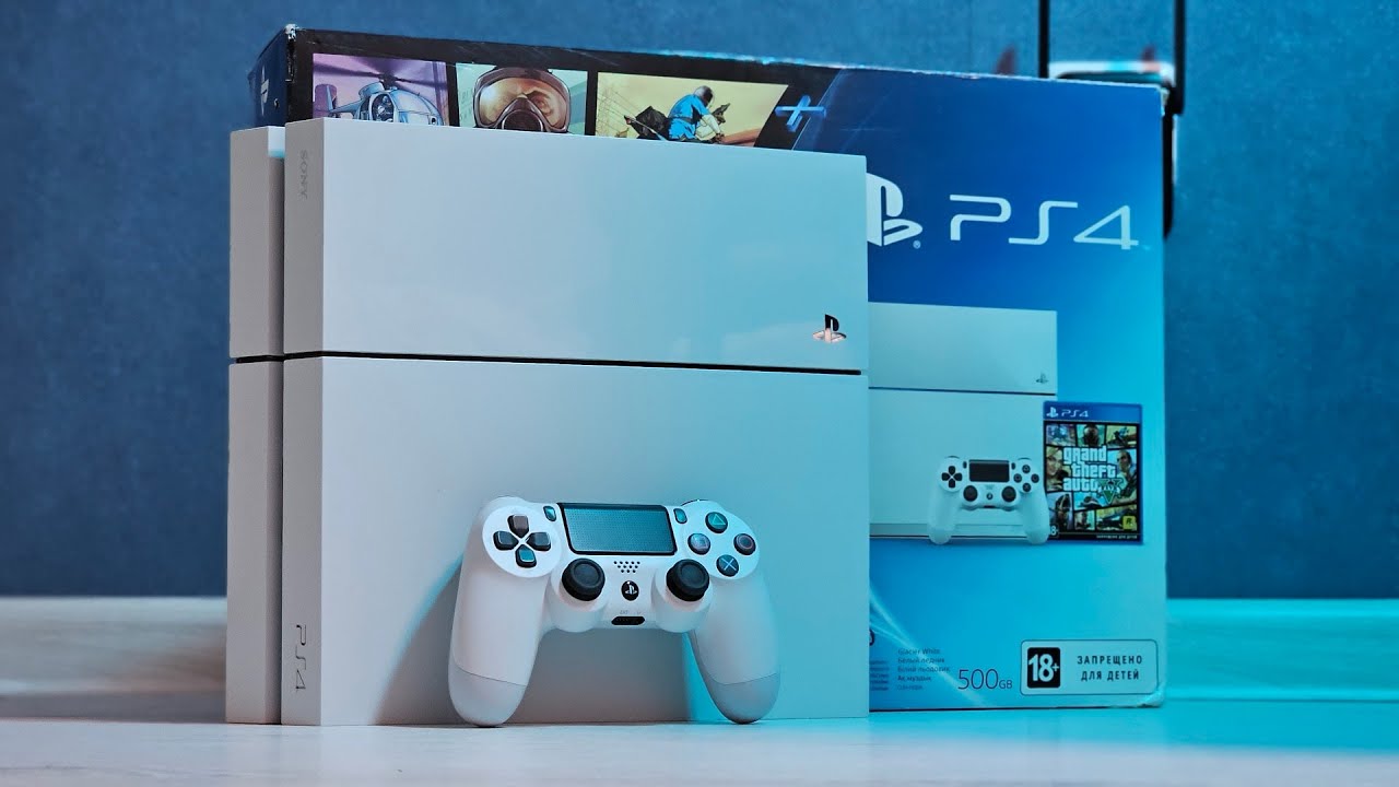 Купил белую PS4 FAT - классика которая не стареет